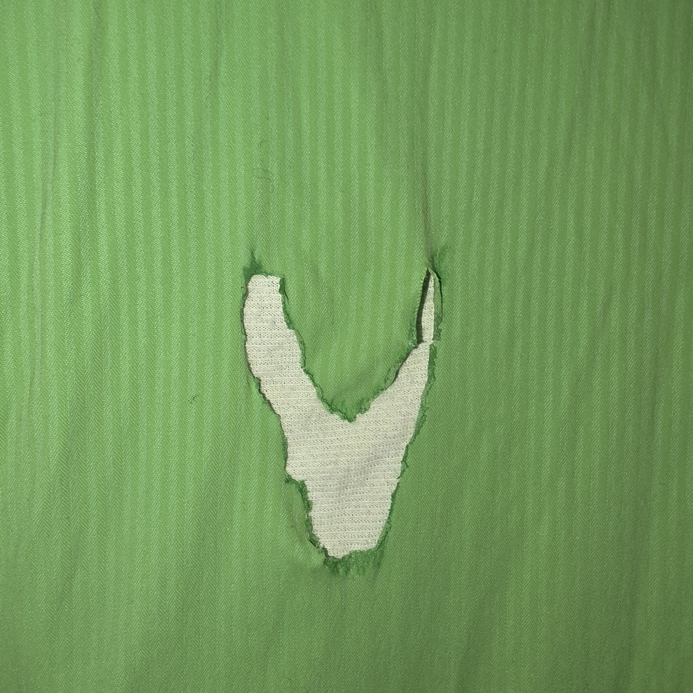 2013 Lululemon Street To Studio Full Zip Jacket  Lime Green Size 8 SEE PHOTO - Picture 7 of 9